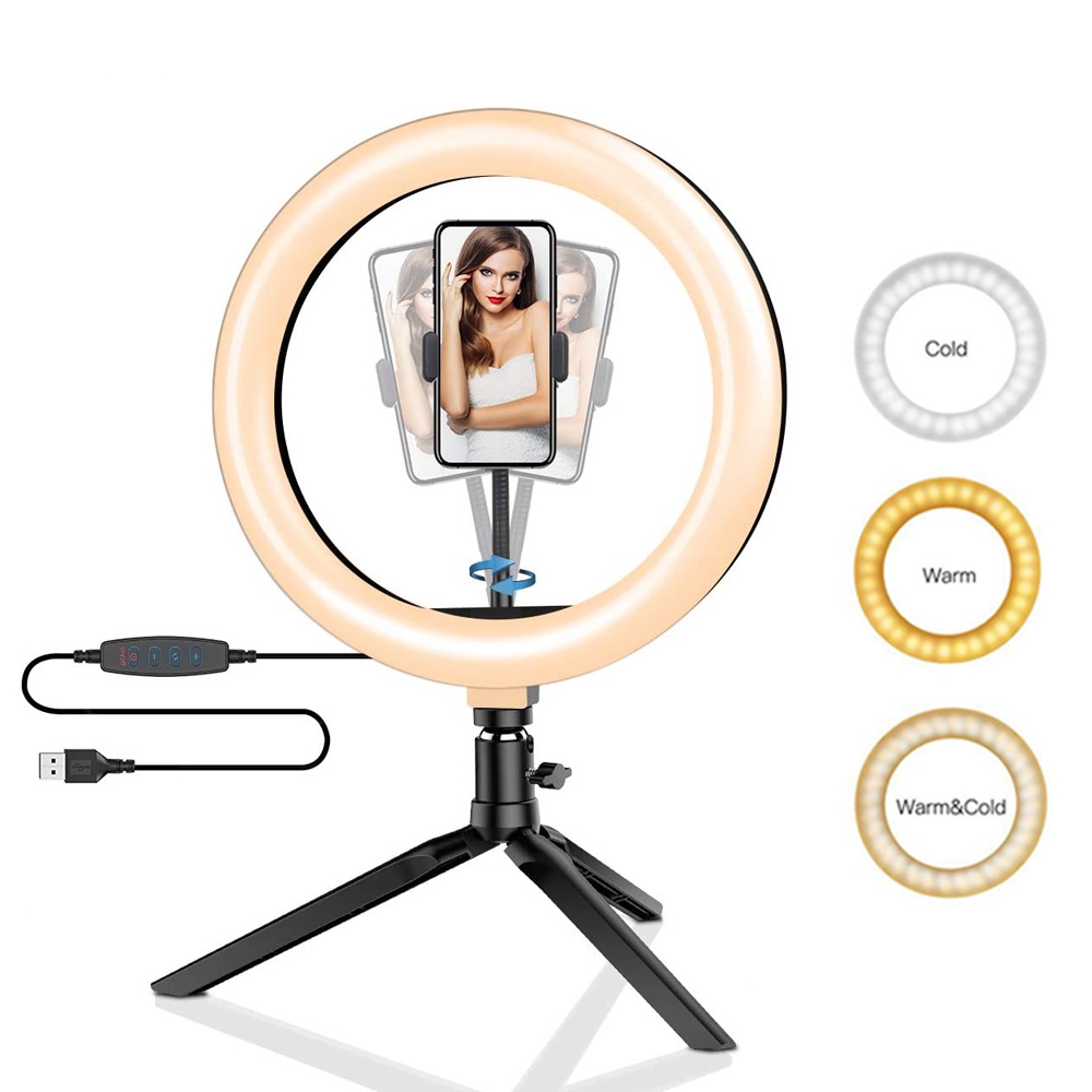 Photography Lighting Game - 26 cm 10 inç Led Halka