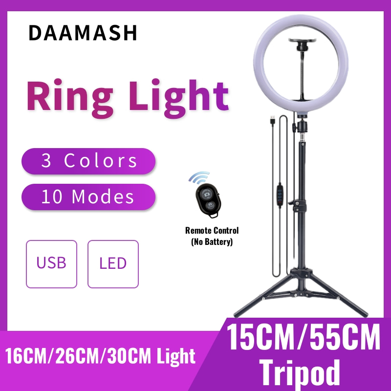 16 cm/26 cm/30 cm LED Selfie H - Photography Lighting Description incelemesi ve fiyatı