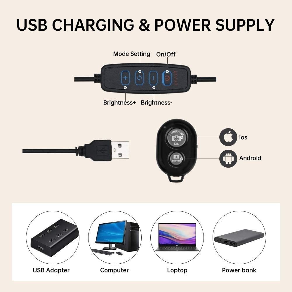 16 cm/26 cm/30 cm LED Selfie H - Photography Lighting Description incelemesi ve fiyatı