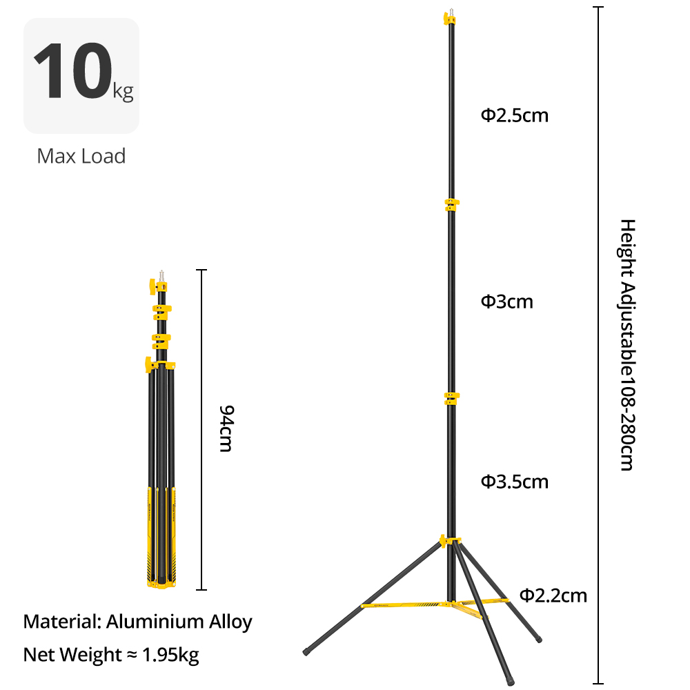 AMBITFUL GM280Y 280cm Profesyo - Photography Lighting Meter incelemesi ve fiyatı